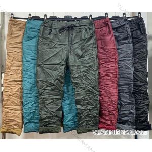 Kalhoty strečové dlouhé dámské (L/XL ONE SIZE) ITALSKÁ MÓDA IMD21991