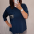 Top T-Shirt kurz mit nackten Schultern Frauentarnung (uni s / m) ITALIENISCHE MODA IMM202692