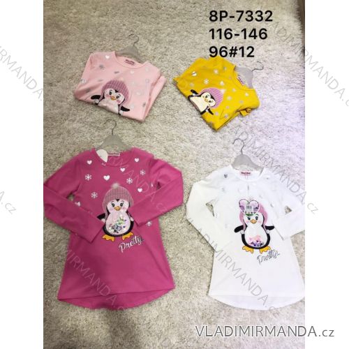 T-Shirt Langarm Kinder Mädchen Mädchen (116-146) ACTIVE SPORT ACT218P-7332