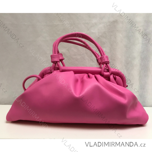Damenhandtasche (EINZEL-GRÖSSE) ITALIAN FASHION IM26190708 EINHEITSGRÖSSE dunkelrosa