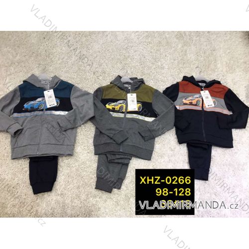 Set Kapuzen-Sweatshirt mit Reißverschluss und Jogginghose Teen Boys (98-128) ACTIVE SPORT ACT21XHZ-0384