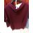 Sweatshirt 3/4 Langarm Damen (uni sl) CIOCCO ITALIAN Fashion IM518046