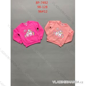 Kinder-Sweatshirt für Mädchen (98-128) ACTIVE SPORT ACT218P-7492
