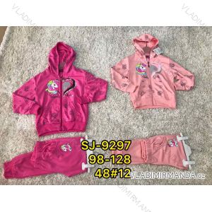 Set Kapuzen-Sweatshirt mit Reißverschluss und Jogginghose Kinder Mädchen (98-128) ACTIVE SPORT ACT21SJ-9297