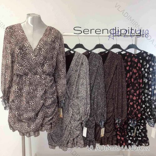 Sommer Sommer Carmen Langarmkleid (S / M / L ONE SIZE) ITALIAN FASHION IMWC216138