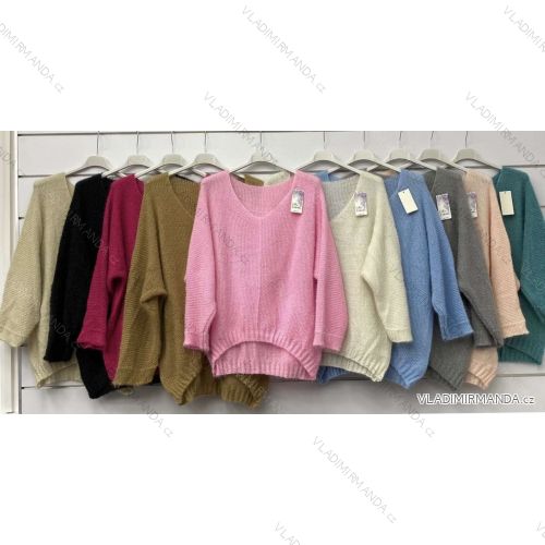 Damen Langarm Pullover (S / M / L Einheitsgröße) ITALIAN FASHION IMWA214327