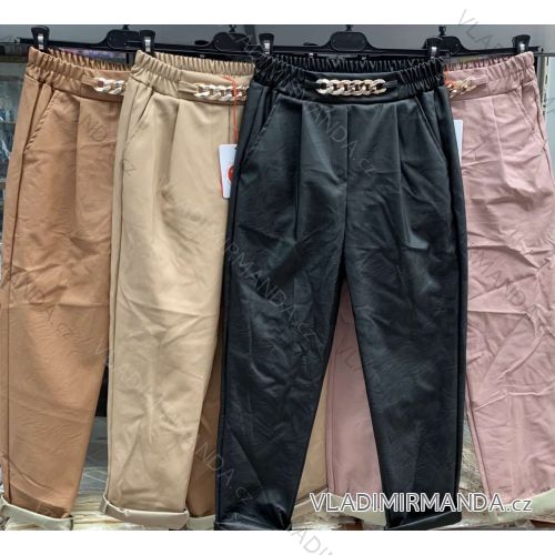 Kalhoty dlouhé dámské (S-2XL ) ITALSKÁ MÓDA IMWD216581