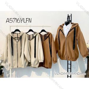Damen dünne Kapuzenjacke (M / L ONE SIZE) ITALIAN FASHION IMWD21A5716YLFN