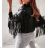 Jacke Winterjacke mit Kapuze und Fell Damen Übergröße (46-54) POLISH FASHION BLI19YP-18057-12