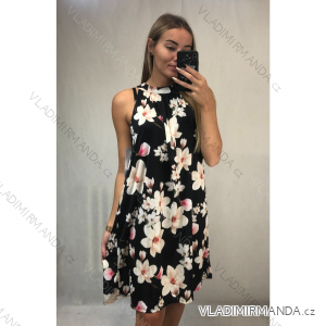 Damen ärmelloses icecool Sommerkleid (S / M ONE SIZE) ITALIAN FASHION IMM211092