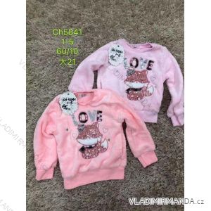 Baby Sweatshirt aus warmem Samt für Mädchen (1-5 Jahre) SAD SAD19CH5842