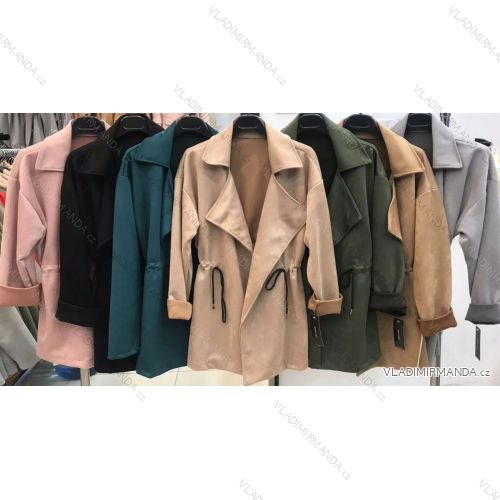 Damen Fleecemantel (S / M ONE SIZE) ITALIAN FASHION IMWA216598