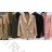 Damen Fleecemantel (S / M ONE SIZE) ITALIAN FASHION IMWA216598