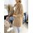 Damen Fleecemantel (S / M ONE SIZE) ITALIAN FASHION IMWA216598