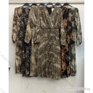 Damen Langarmkleid (S / M ONE SIZE) ITALIAN FASHION imwa216700