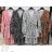 Damen Langes Sommer Langarmkleid (S / M ONE SIZE) ITALIAN FASHION IMWG216100