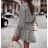 Damen Langes Sommer Langarmkleid (S / M ONE SIZE) ITALIAN FASHION IMWG216100