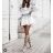 Damen Langes Sommer Langarmkleid (S / M ONE SIZE) ITALIAN FASHION IMWG216100