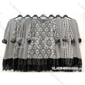 Damen Langarmkleid (L / XL ONE SIZE) ITALIAN FASHION IMWG216691