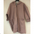 Zip Mantel Langarm Kapuze Damen Oversized (2XL / 3XL ONE SIZE) ITALIAN FASHION IM4212548 2XL/3XL schwarz