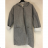 Zip Mantel Langarm Kapuze Damen Oversized (2XL / 3XL ONE SIZE) ITALIAN FASHION IM4212548 2XL/3XL schwarz
