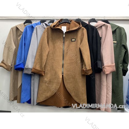 Damen Fleecemantel (S / M ONE SIZE) ITALIAN FASHION IMWA216598