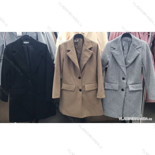 Damen langer Knopfmantel für Knöpfe (S-XL) ITALIAN FASHION IMWD216612