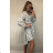 Damen Langes Sommer Langarmkleid (S / M ONE SIZE) ITALIAN FASHION IMWG216100