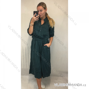 Sommer Hemdkleid Langarm Oversize Damen (S / M ONE SIZE) ITALIAN FASHION IMWM216078