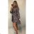 Damen Langes Sommer Langarmkleid (S / M ONE SIZE) ITALIAN FASHION IMWG216100