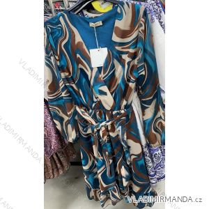 Elegantes Langarmkleid Damen (S / M.ONE SIZE) ITALIAN FASHION IMM211302