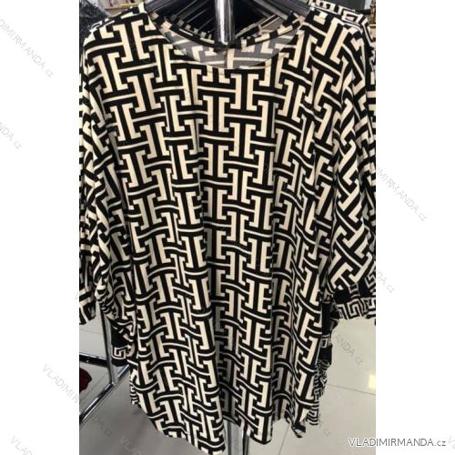 Elegantes Langarmkleid Damen (S / M.ONE SIZE) ITALIAN FASHION IMM211302