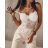 Kleid mit 3/4 Ärmeltasche für Damen (uni sl) ITALIAN Fashion IM3181746