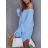 Damen Langarm Pullover (S / M ONE SIZE) ITALIAN FASHION IMM219072