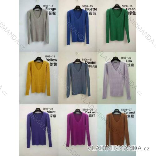 Damen Langarm Pullover (S / M ONE SIZE) ITALIAN FASHION IMM219072
