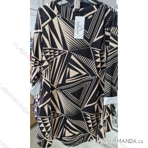 Elegantes Langarmkleid Damen (S / M.ONE SIZE) ITALIAN FASHION IMM211302