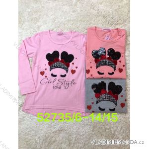 T-Shirt Langarm Kinder und Jugend Mädchen (8-16 Jahre) SEAGULL SEA19CSQ-52435