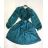 Elegantes Langarmkleid Damen (S / M.ONE SIZE) ITALIAN FASHION IMM211302