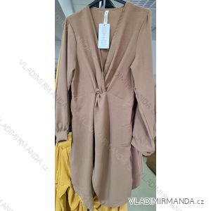 Elegantes Langarmkleid Damen (S / M.ONE SIZE) ITALIAN FASHION IMM211302