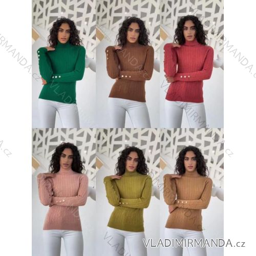 Damen Langarm Pullover (S / M ONE SIZE) ITALIAN FASHION IMM219072