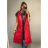 Vesta šusťáková s kapucí dámská (M/L ONE SIZE) ITALSKÁ MODA IM4212031