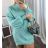 Kleid mit 3/4 Ärmeltasche für Damen (uni sl) ITALIAN Fashion IM3181746