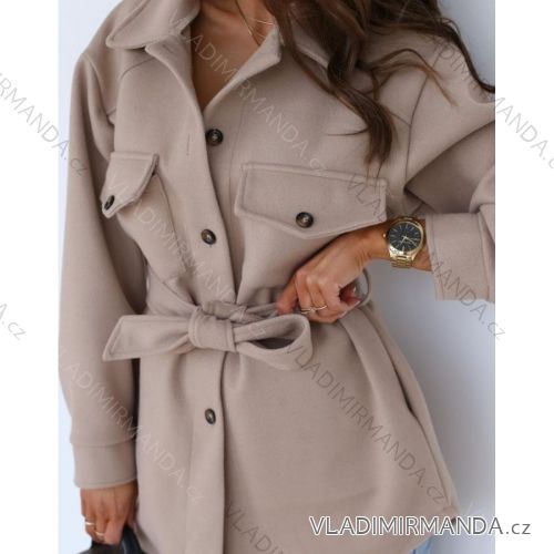 Kleid mit 3/4 Ärmeltasche für Damen (uni sl) ITALIAN Fashion IM3181746
