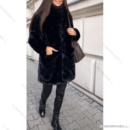 Kleid mit 3/4 Ärmeltasche für Damen (uni sl) ITALIAN Fashion IM3181746