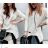 Kleid mit 3/4 Ärmeltasche für Damen (uni sl) ITALIAN Fashion IM3181746