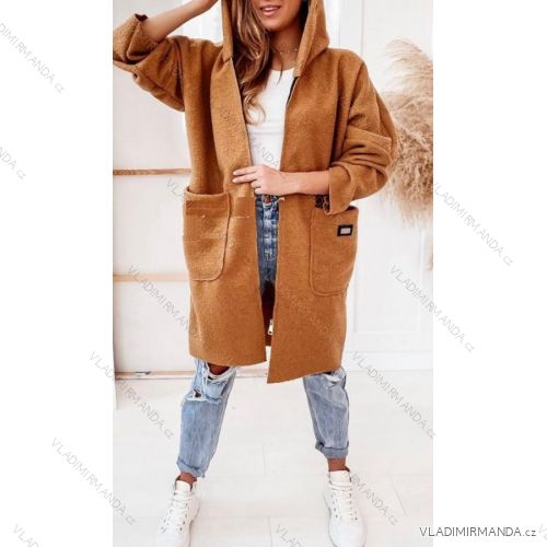 Kleid mit 3/4 Ärmeltasche für Damen (uni sl) ITALIAN Fashion IM3181746