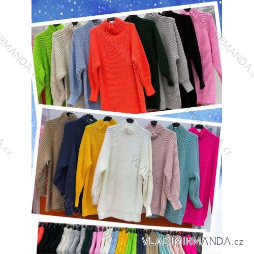 Damen Langarm Pullover (S / M / L Einheitsgröße) ITALIAN FASHION IMWA214327