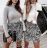 Bluse Langarm mit Rüschen Frauen (UNI S / L) ITALIAN FASHION IMK20159