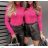 Bluse Langarm mit Rüschen Frauen (UNI S / L) ITALIAN FASHION IMK20159
