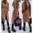 Damen Fleecemantel (S / M ONE SIZE) ITALIAN FASHION IMWA216598